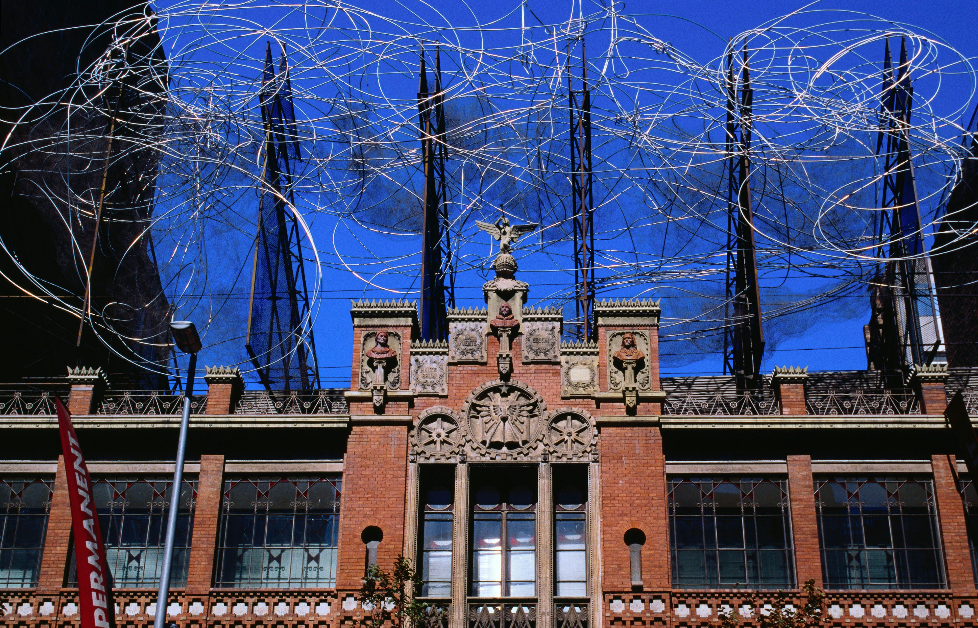 Fundacio Antoni Tapies, Modernista building by Domenech i Montaner - Barcelona, Cataluna