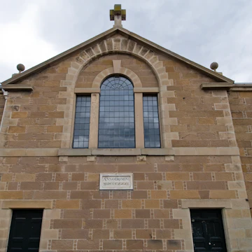 Penitentiary Chapel (1831), at site of Hobart's first gaol.