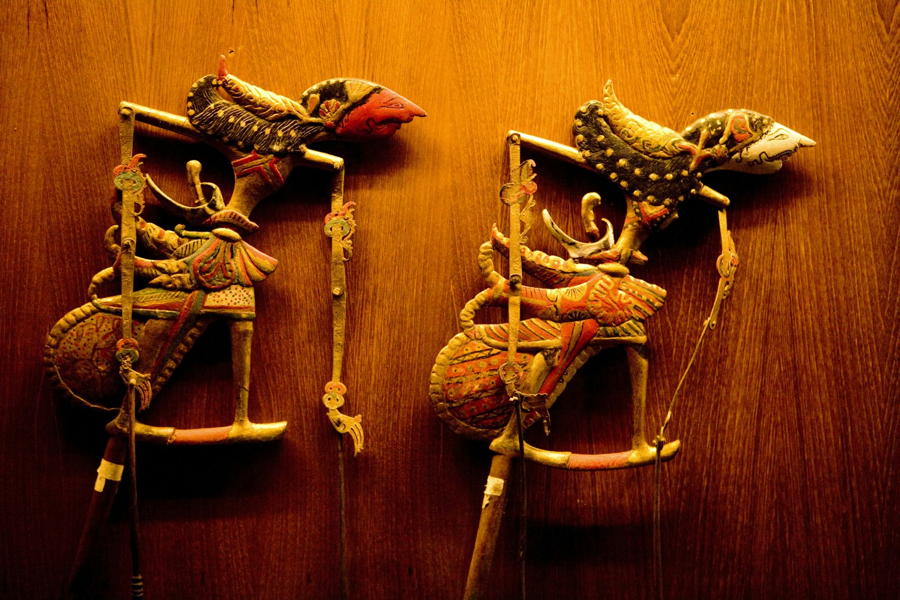 Marrionette puppets in Museum Wayang.