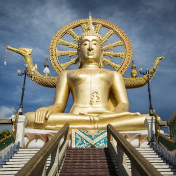 The Big Buddha at Wat Phra Yai temple