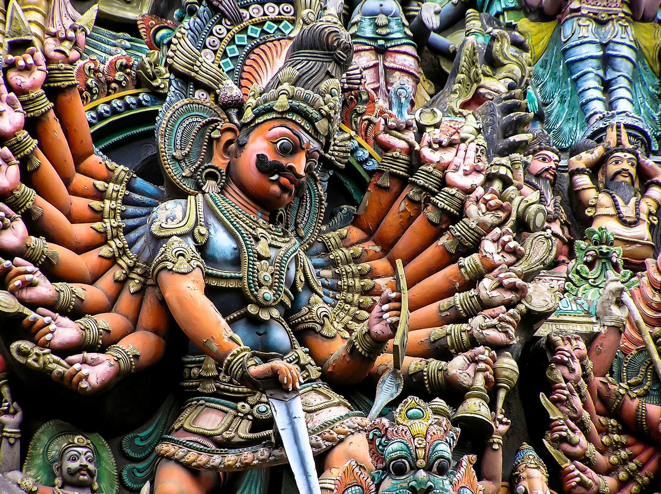 madurai meenakshi temple sculptures