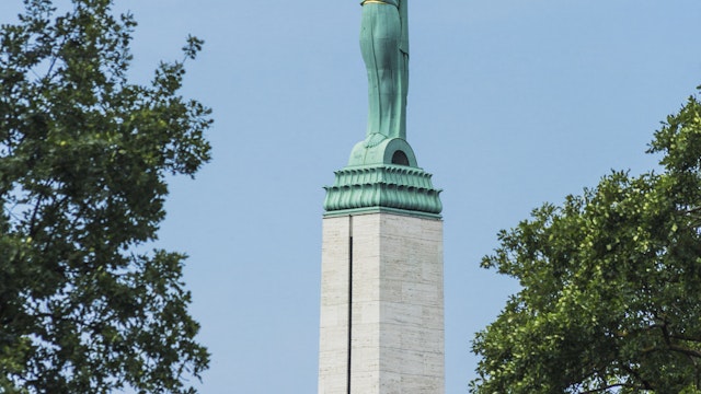 View of the Freedom Monument