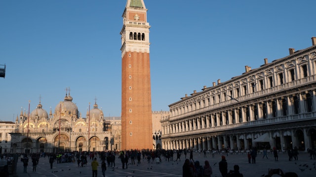 Sunny afternoon in Piazza San Marco