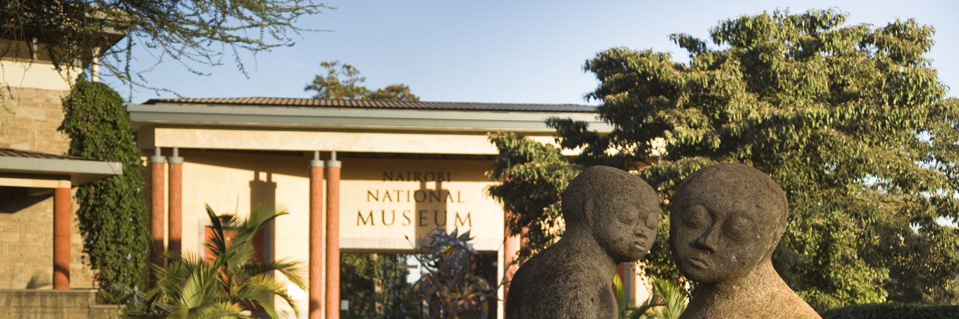 Statue in front of Nairobi National museum.