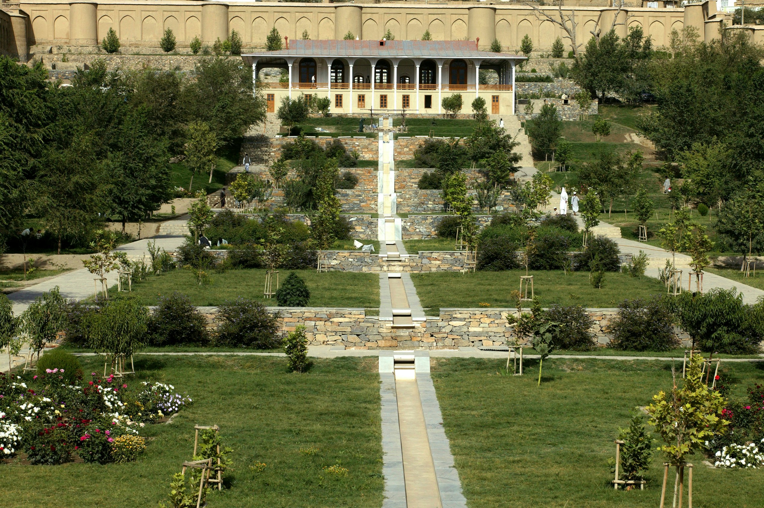 Babur Gardens.