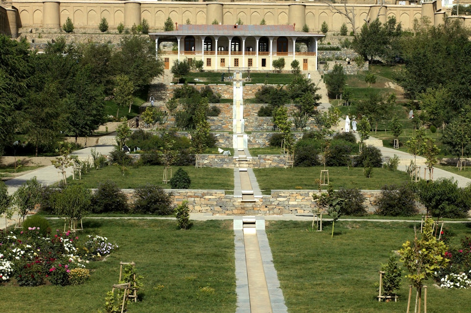 Babur Gardens.