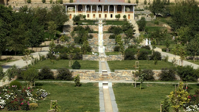 Babur Gardens.