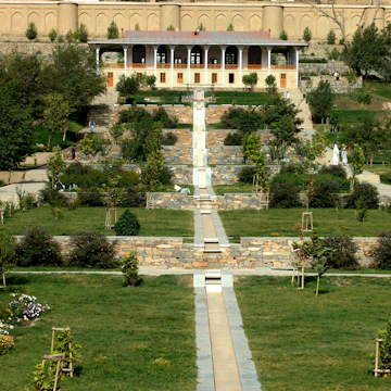 Babur Gardens.
