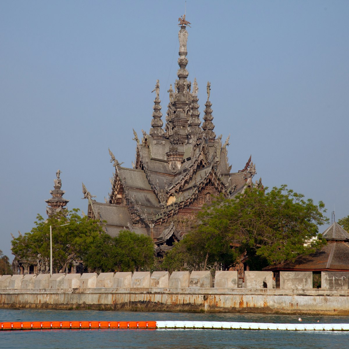 Sanctuary of Truth, wooden temple