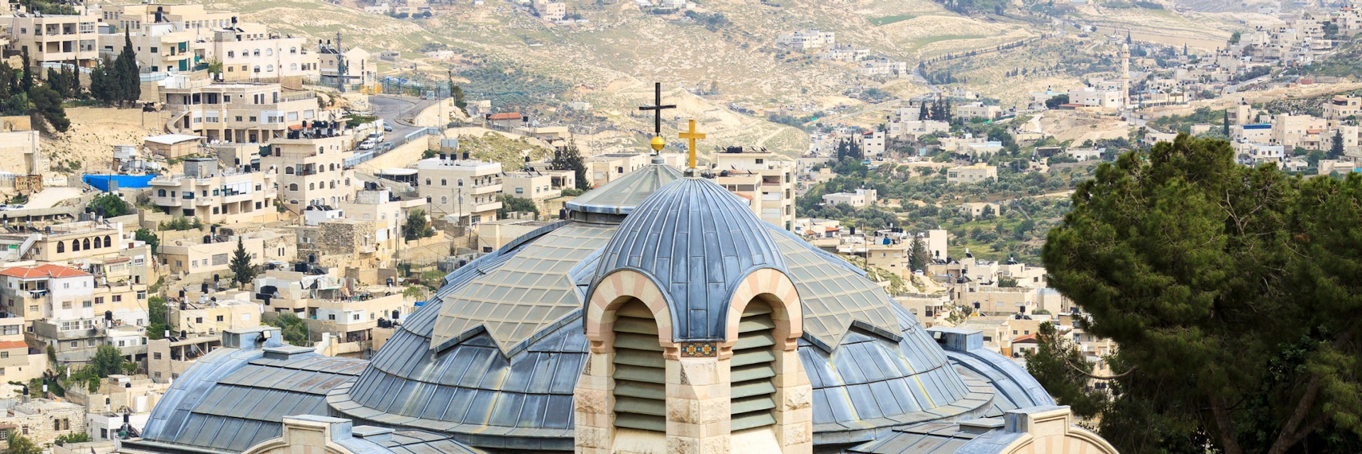 St. Peter in Gallicantu Monastery on Zion Mount in Jerusalem; Shutterstock ID 267545036; Your name (First / Last): Lauren Keith; GL account no.: 65050; Netsuite department name: Online Editorial; Full Product or Project name including edition: Israel Update 2017