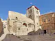 Jerusalem, Israel - July 26, 2015: Panorama of the Church of the Holy Sepulchre - church in Christian Quarter of the Old City of Jerusalem where Jesus was crucified, buried and resurrected.