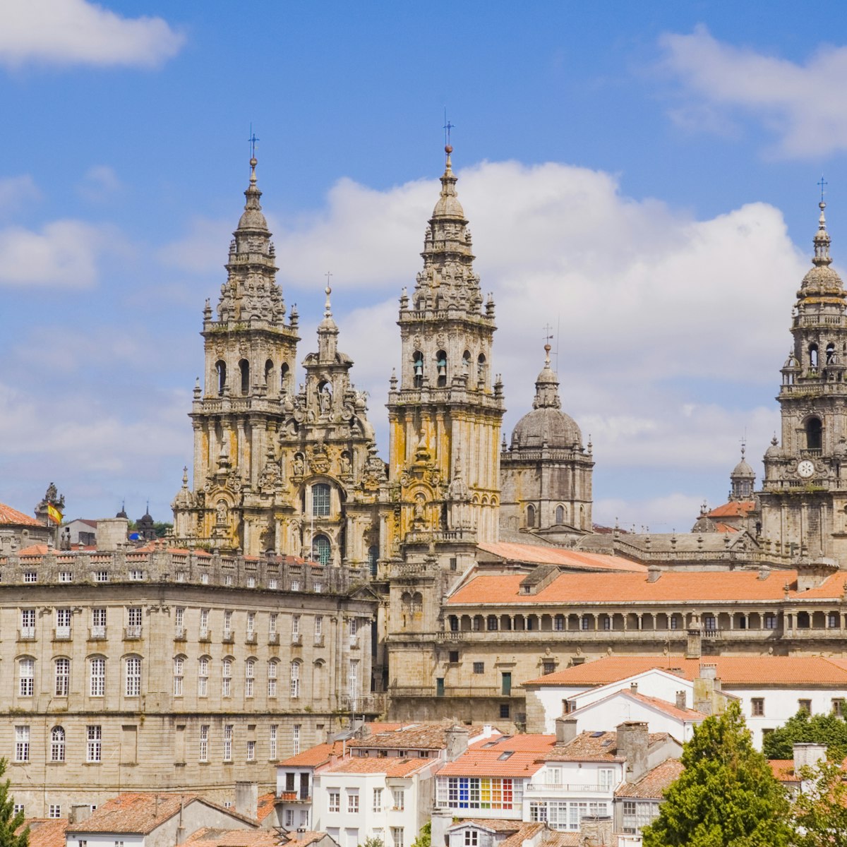 The Cathedral, Santiago de Compostela, Spain.