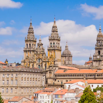 The Cathedral, Santiago de Compostela, Spain.