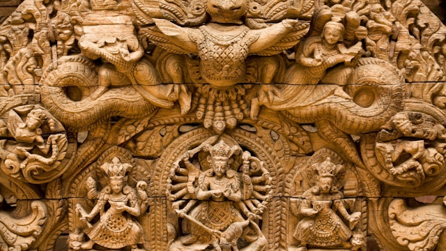 Patan Durbar Square Temple Detail