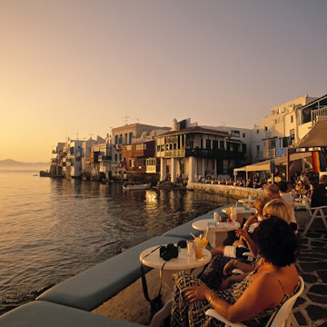 Alefkandra Little Venice Mykonos Cyclades Islands Greece