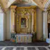 EVORA PORTUGAL- October 20, 2015:The Capela dos Ossos (Chapel of Bones), Church of St. Francis.The Chapel gets its name because the interior walls are covered and decorated with human skulls and bones; Shutterstock ID 530589013; Your name (First / Last): Tom Stainer; GL account no.: 65050 ; Netsuite department name: Online Editorial ; Full Product or Project name including edition: Best in Europe 2017