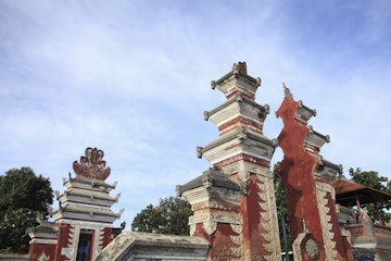 Temple of Wektu Telu Religion, Lombok, Indonesia