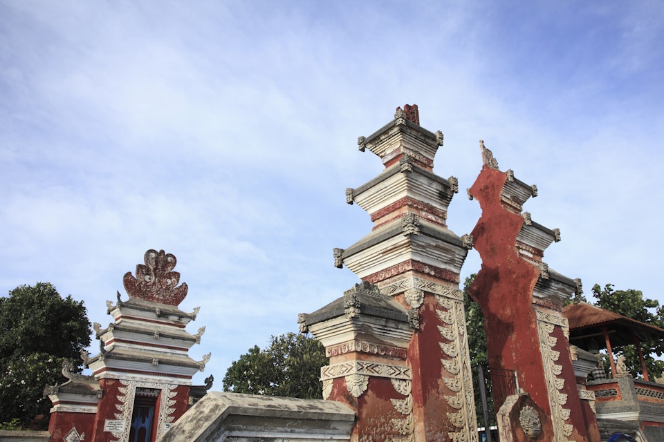 Temple of Wektu Telu Religion, Lombok, Indonesia