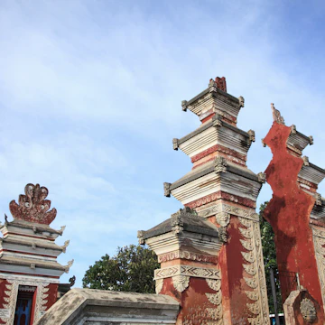 Temple of Wektu Telu Religion, Lombok, Indonesia