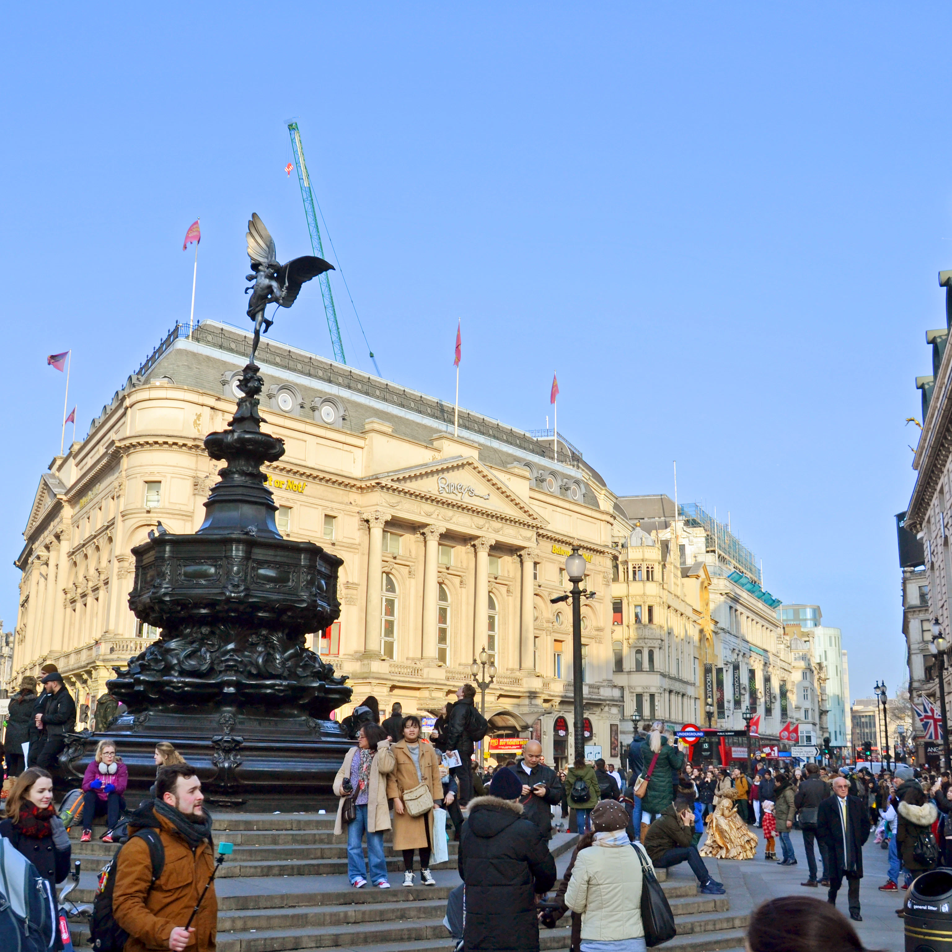 Piccadilly Circus.