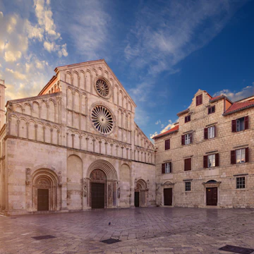 The Cathedral of St. Anastasia, Roman Catholic cathedral in Zadar, Croatia; Shutterstock ID 770384290; Your name (First / Last): Anna Tyler; GL account no.: 65050; Netsuite department name: Online Editorial; Full Product or Project name including edition: destination-image-southern-europe