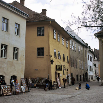 Birthplace of Vlad tepes Dracula, Sighisoara, Transylvania, Mures County, Romania