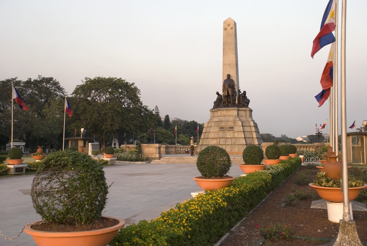 Rizal Monument in Rizal Park.