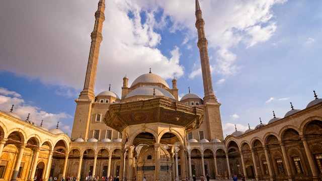 The great Mosque of Muhammad Ali Pasha or Alabaster Mosque is a mosque situated in the Citadel of Cairo in Egypt and commissioned by Muhammad Ali Pasha between 1830 and 1848.