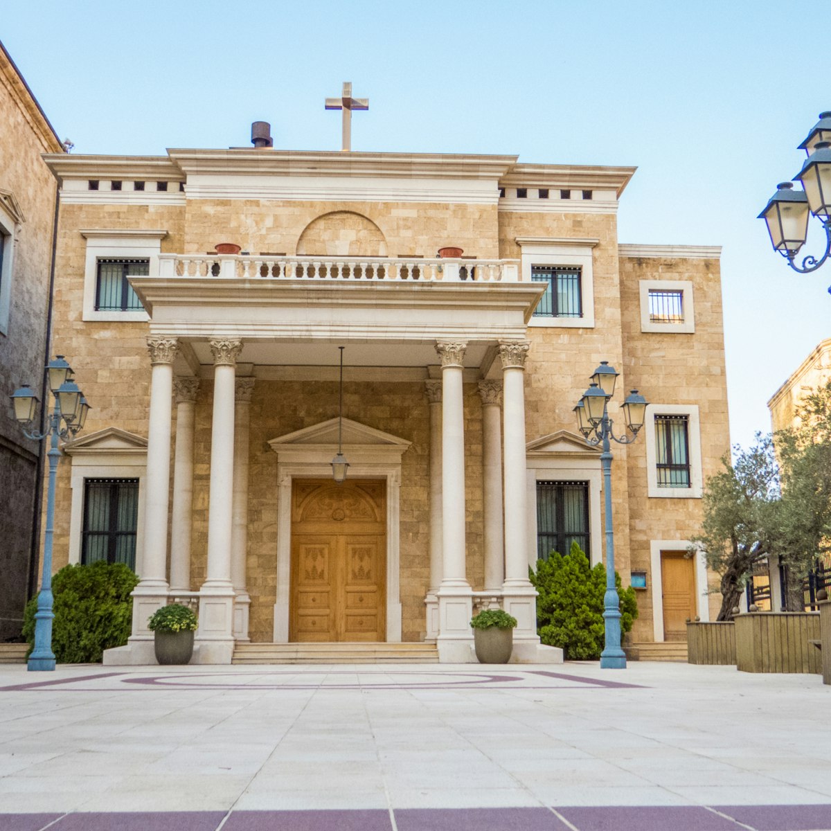 Saint George Maronite Greek Orthodox Cathedral in Beirut, Lebanon ; Shutterstock ID 764709994; Your name (First / Last): Lauren Keith; GL account no.: 65050; Netsuite department name: Online Editorial; Full Product or Project name including edition: Beirut Guides app update