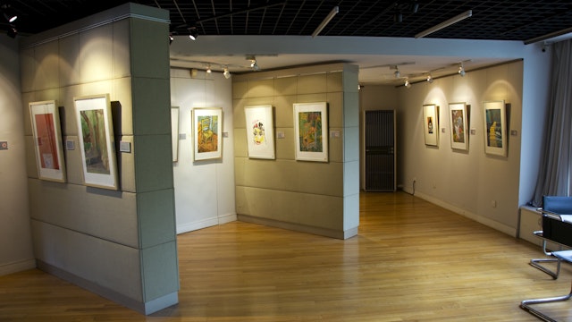 Liu Haisu Art Gallery interior.