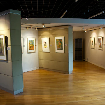 Liu Haisu Art Gallery interior.