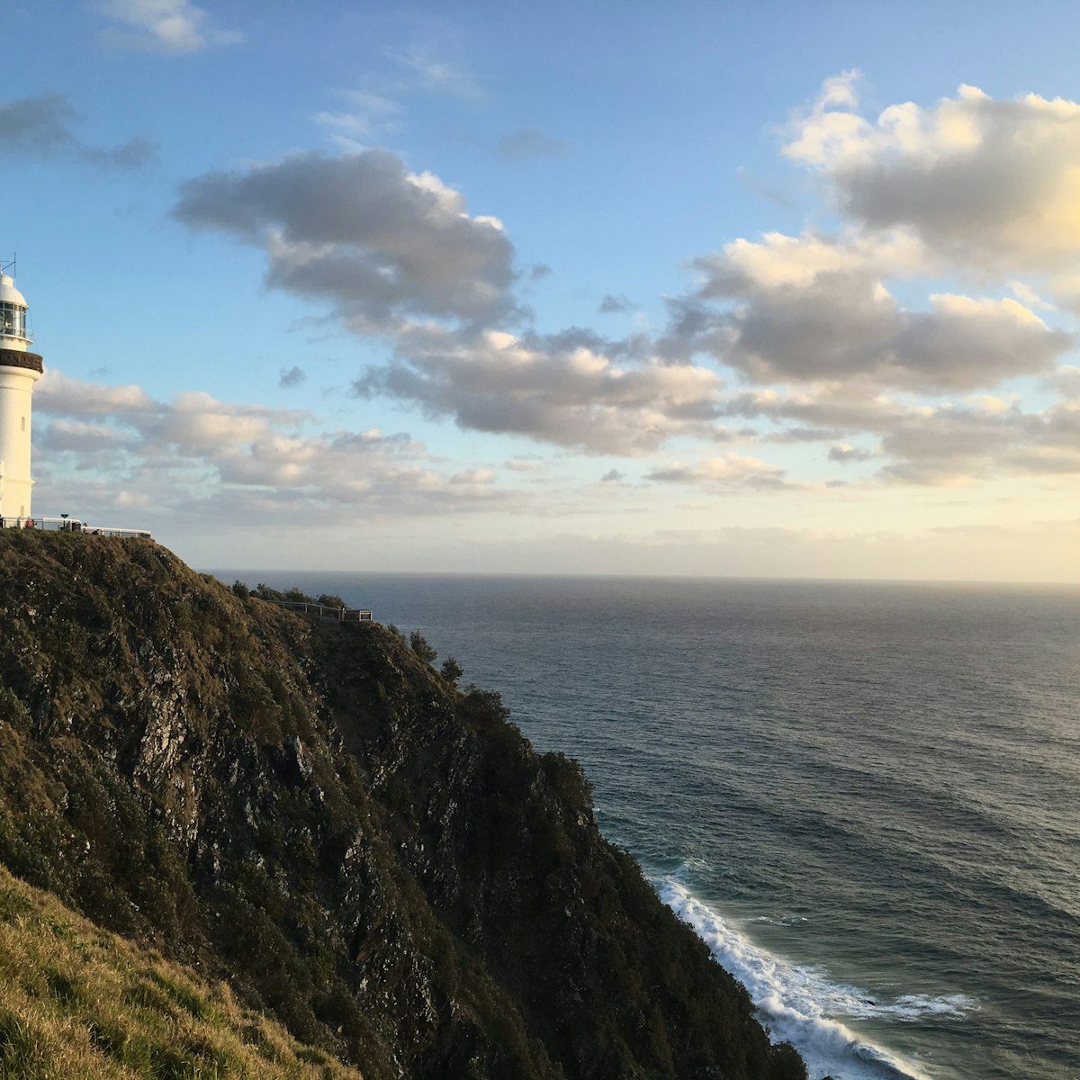 The Cape Byron lighthouse at dawn