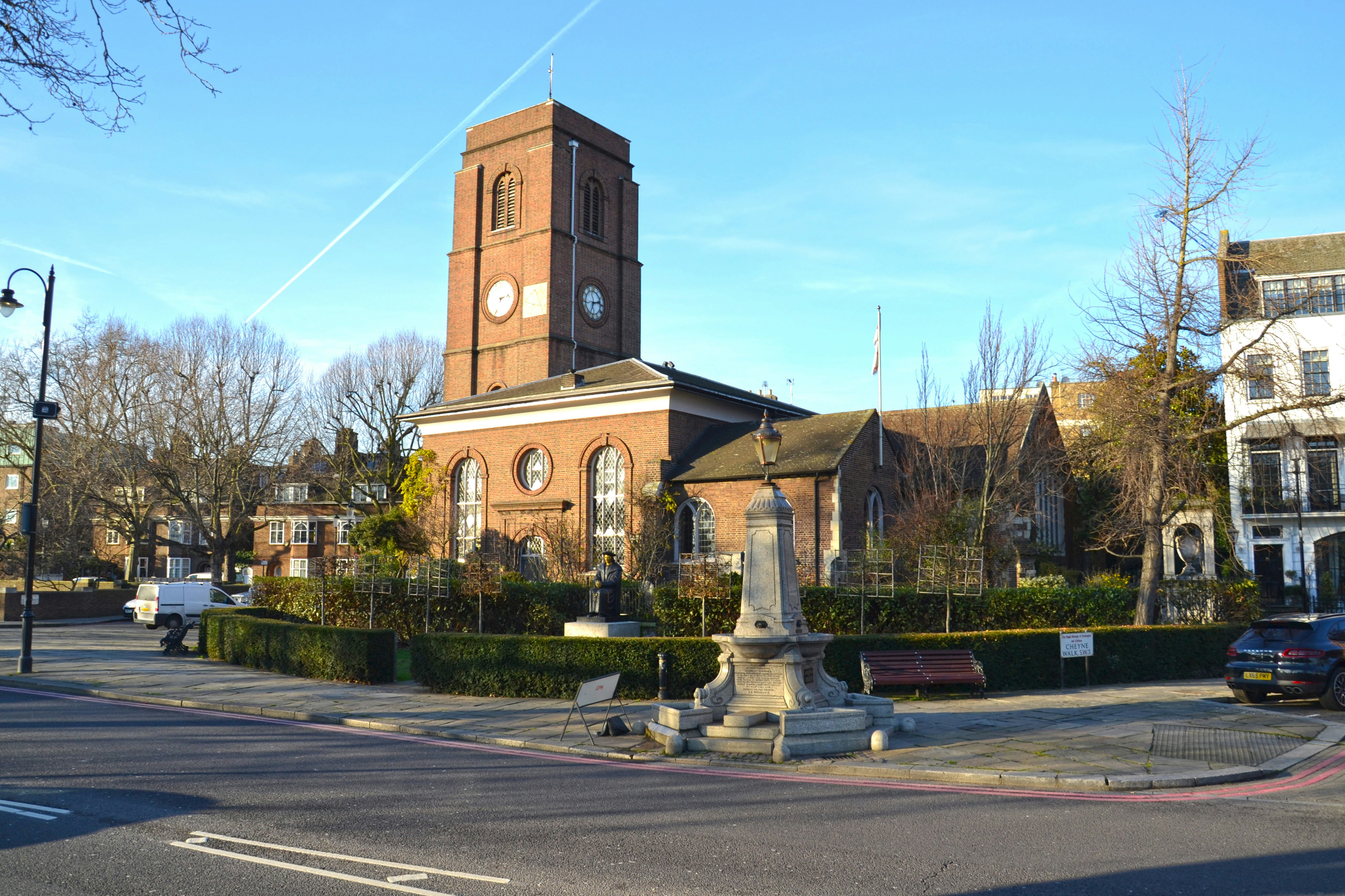 Chelsea Old Church is almost 900 years old