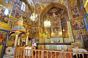Armenian Cathedral Vank, October 6, 2014. Isfahan, Iran