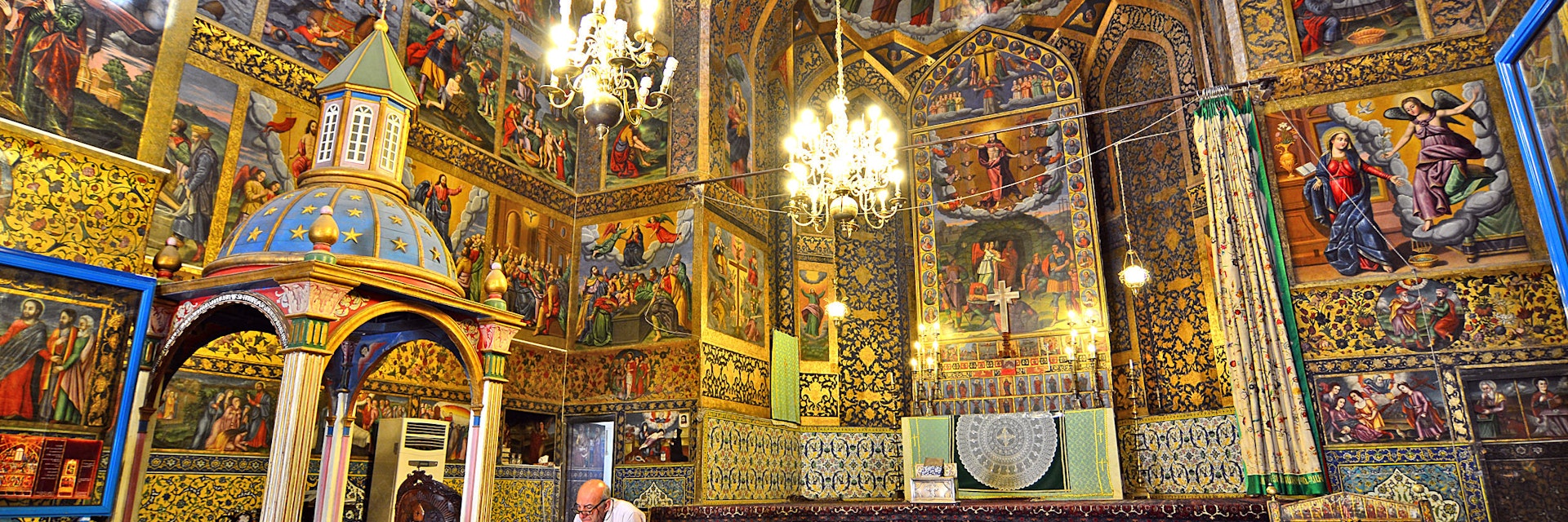 Armenian Cathedral Vank, October 6, 2014. Isfahan, Iran