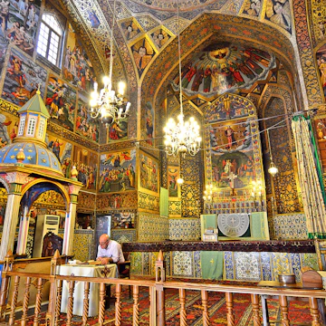 Armenian Cathedral Vank, October 6, 2014. Isfahan, Iran