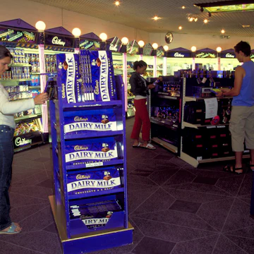 Cadbury World, shop, Birmingham, West Midlands, England.