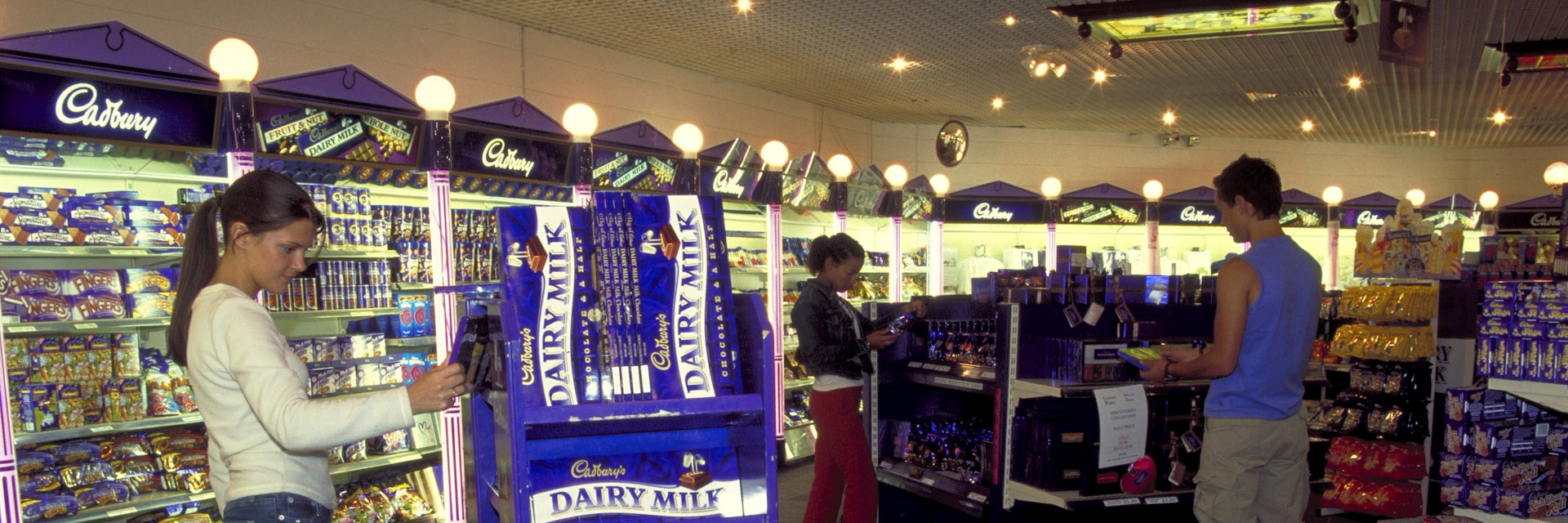 Cadbury World, shop, Birmingham, West Midlands, England.