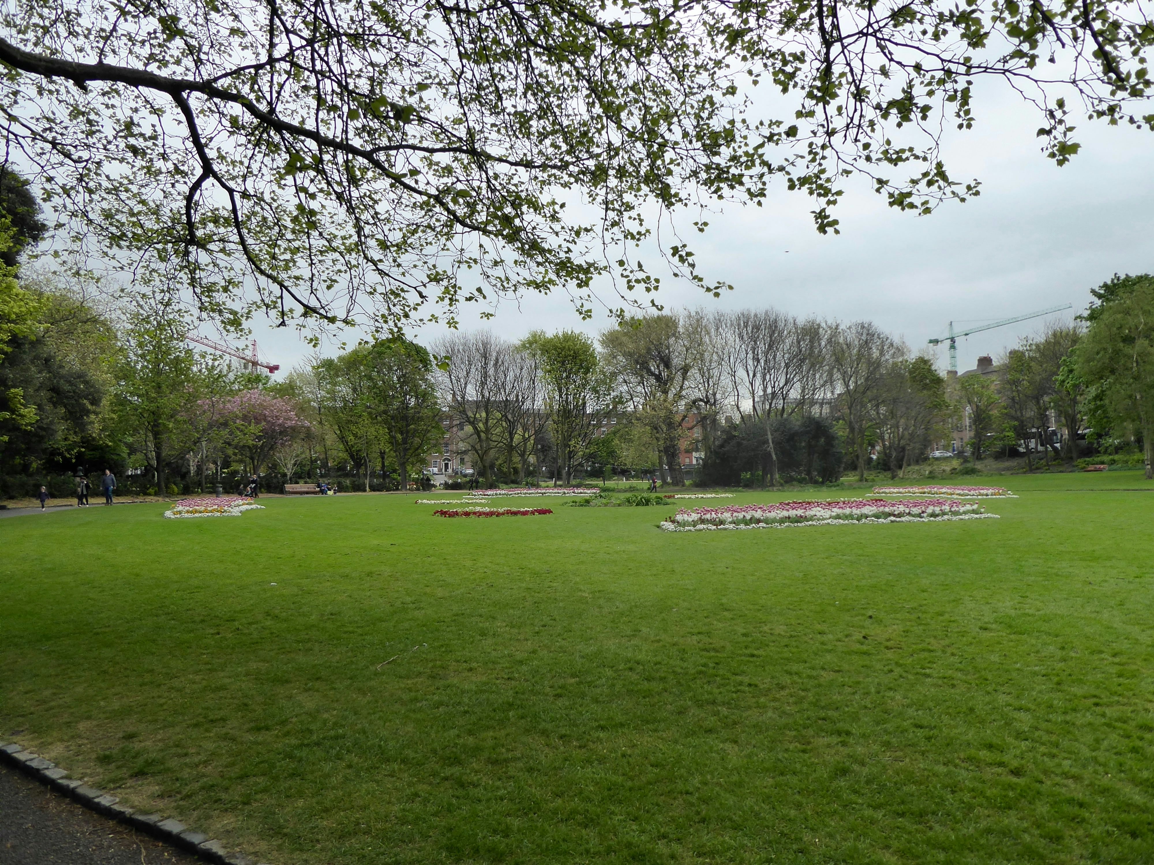 Inside Merrion Square, where Pride Village sets up every year