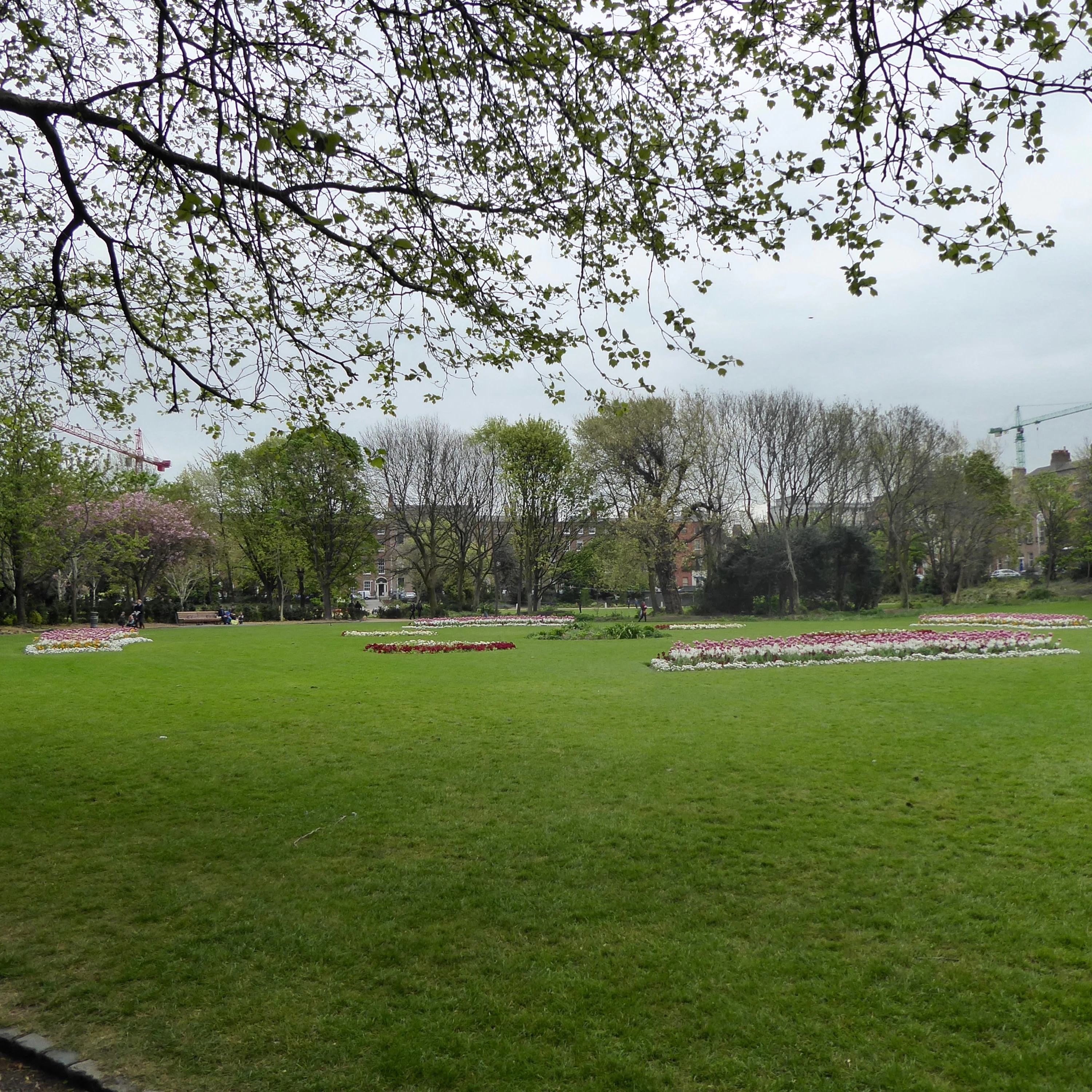 Inside Merrion Square, where Pride Village sets up every year