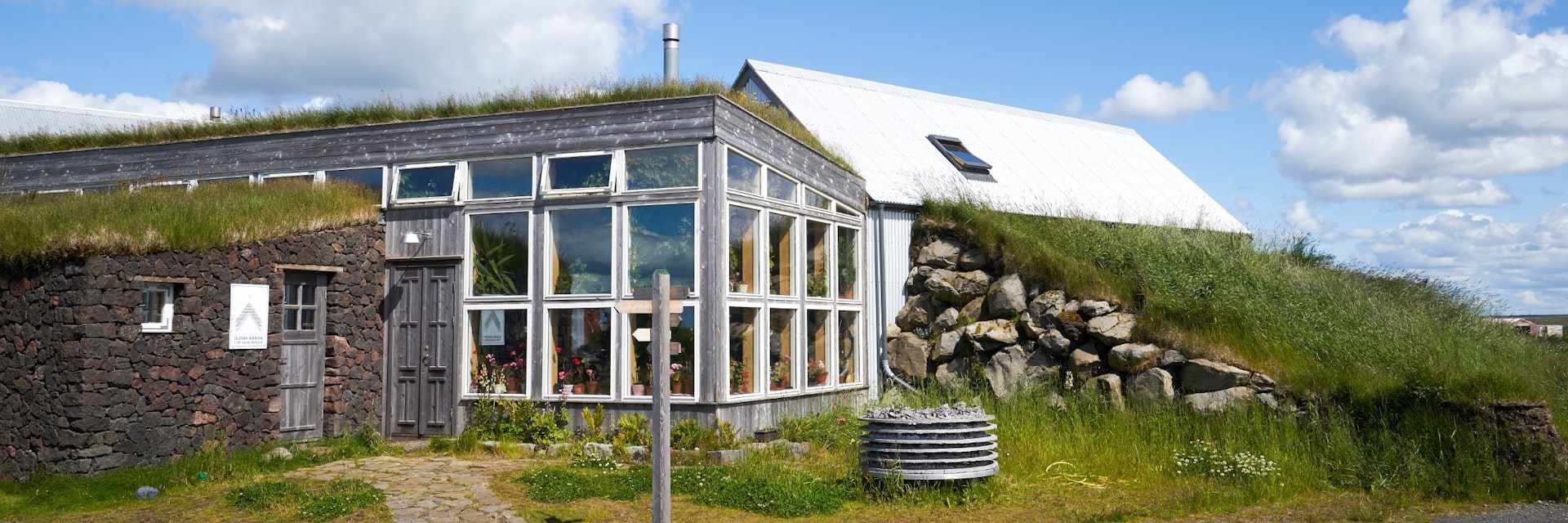 Turf House, Íslenski bærinn, exhibition on a farm near Selfoss, South Iceland