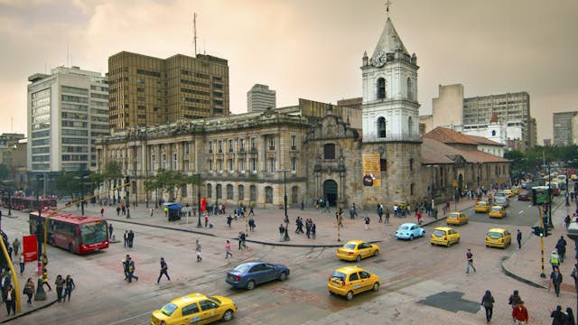 Colombia, Bogota, 16th century Iglesia de San Francisco, Bogota's Oldest Restored Church, Intersections of Avendia Jimenez and Carrera Septima