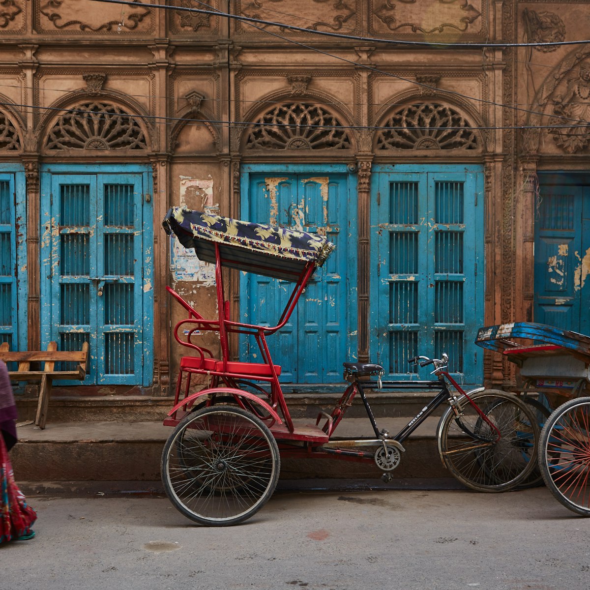 A beautiful street in the Chandni Chowk area, one of the oldest ones in Delhi.