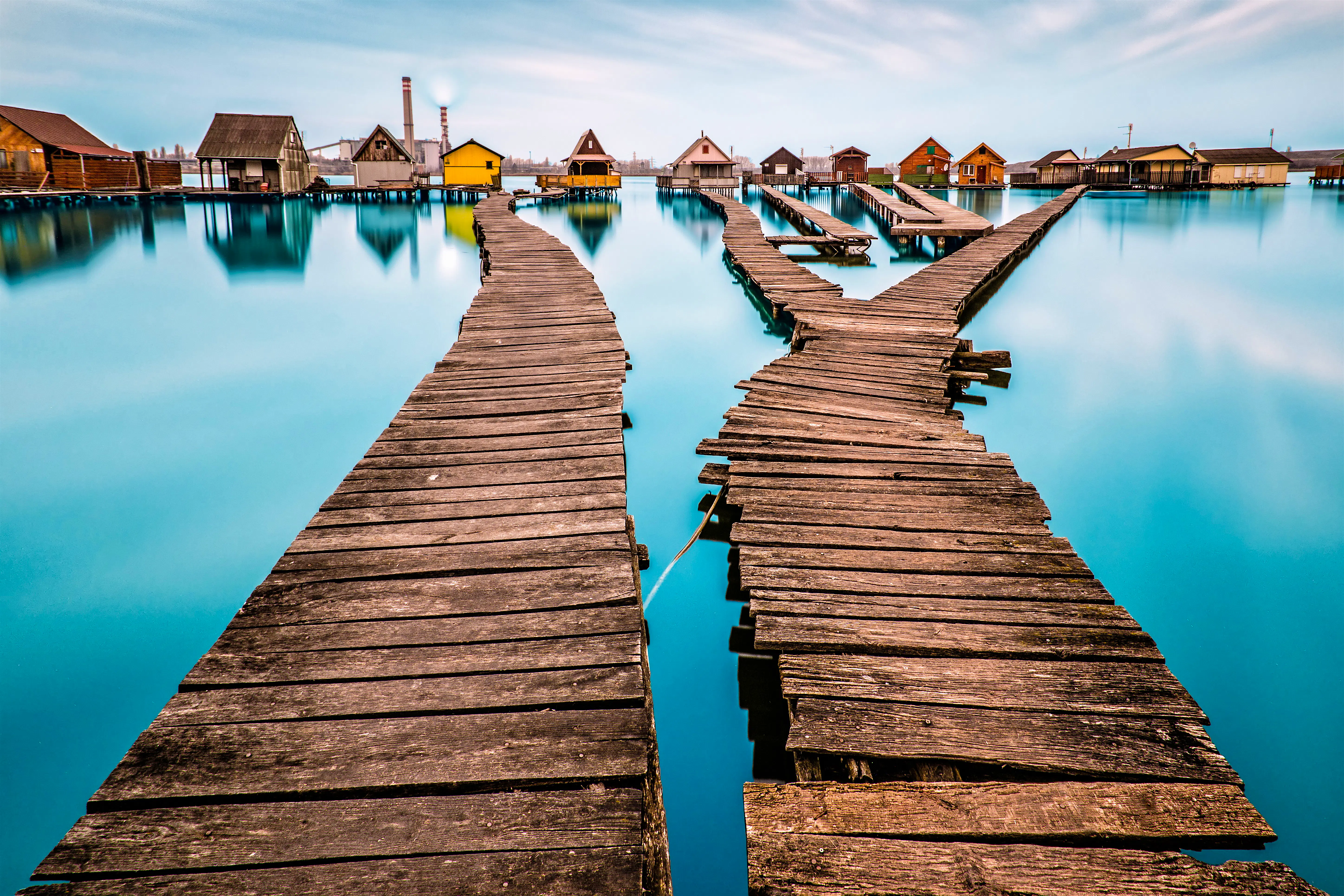 Hungary is lakeside serenity