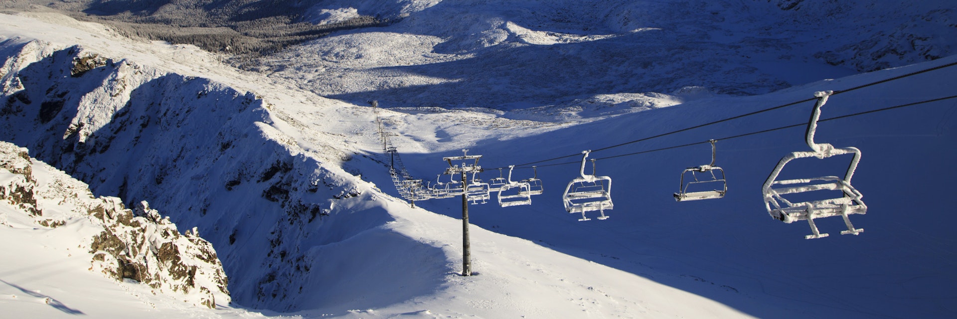 Ski chairs at Zakopane