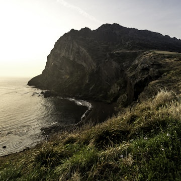 Took this sunrise photo at the bottom of Seongsan Ichulbong (Sunrise Peak) during my last visit to Jeju.