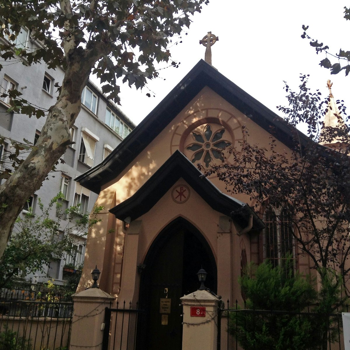 Exterior of the All Saints Moda Church