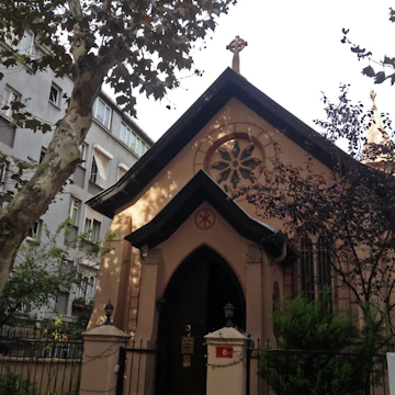 Exterior of the All Saints Moda Church