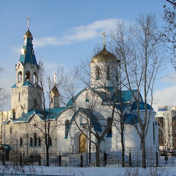 Orthodox church, Sakhalin island, Russian Far East