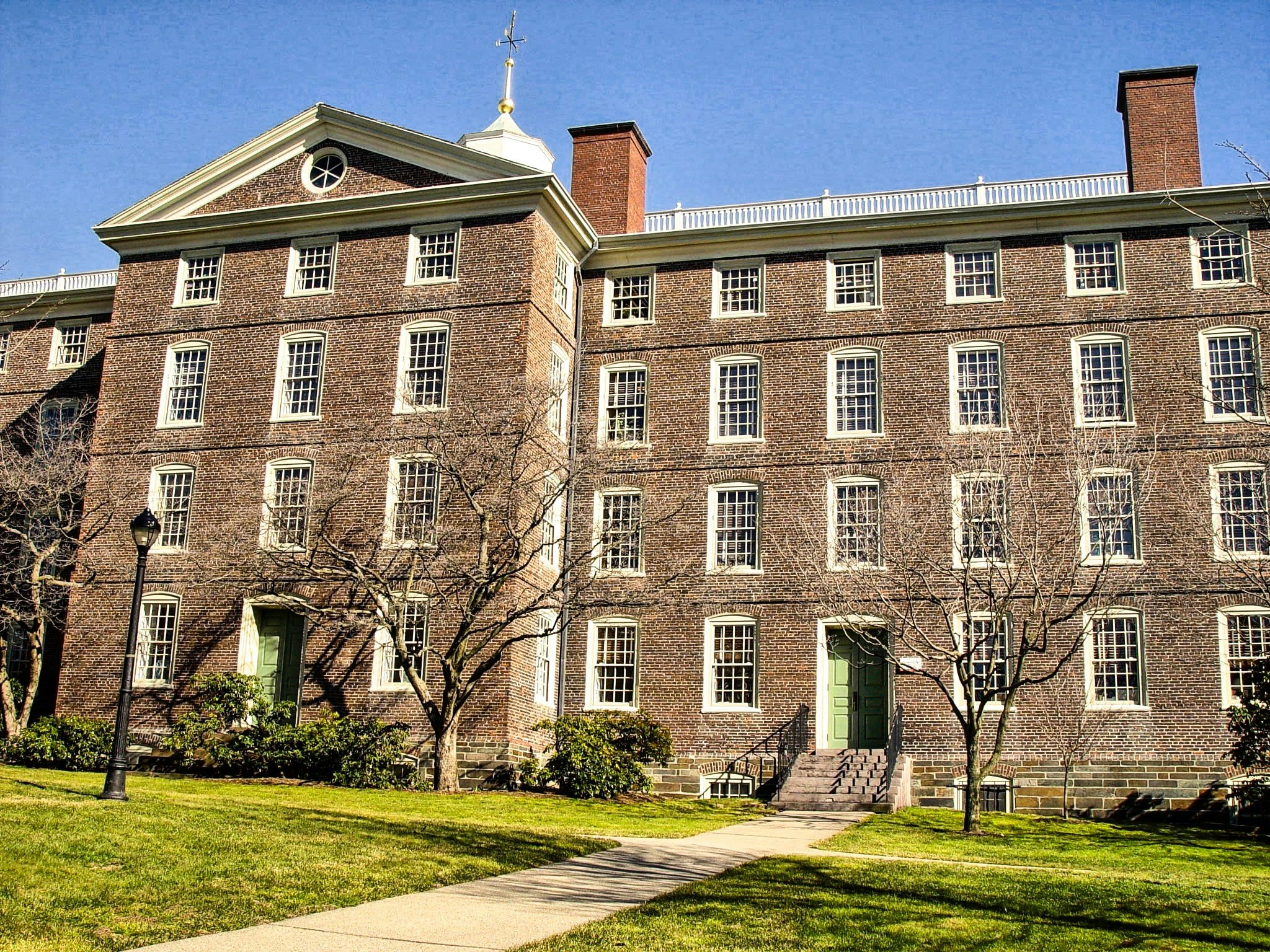Old Brown University building
